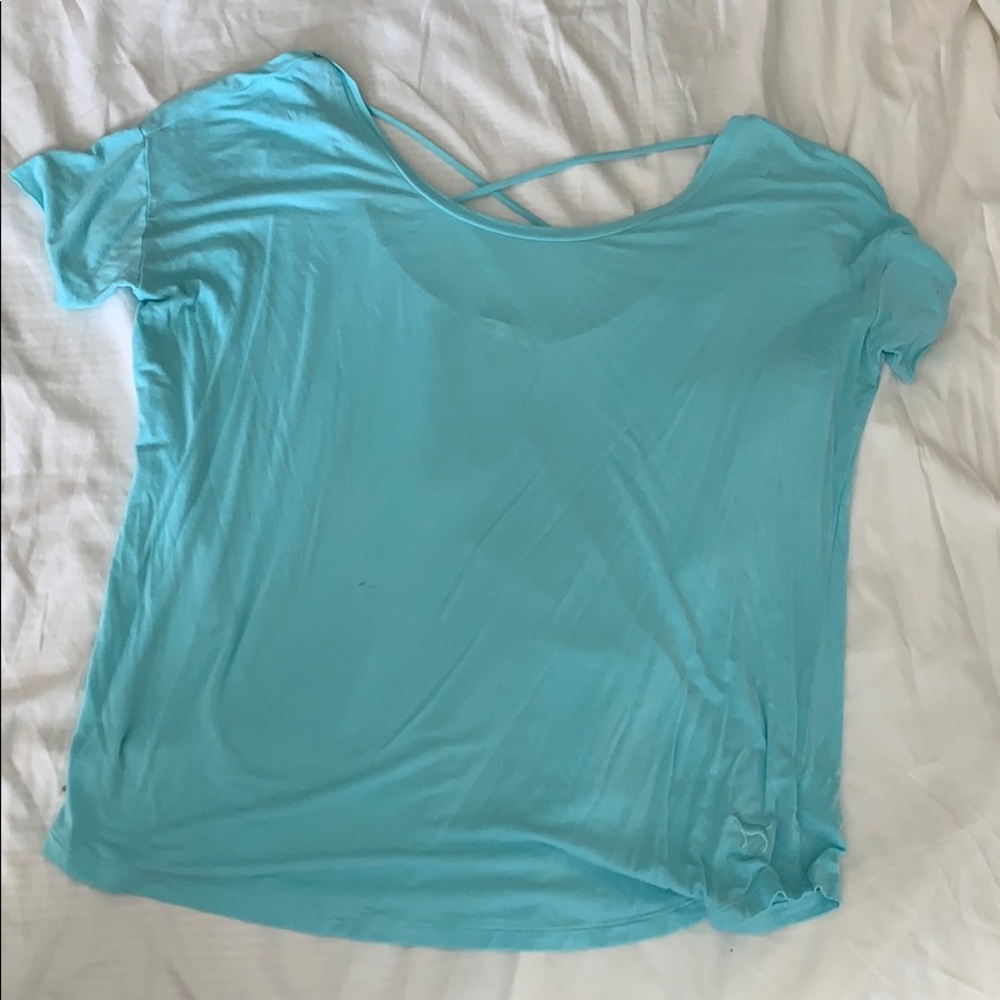 Teal casual shirt